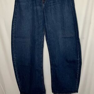 FRAME “The Bubble”Jeans | Size 32 | Wide Leg Dark Wash Denim
